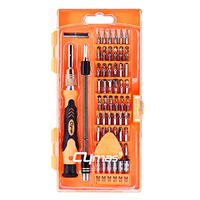 MEKBOK Precision Screwdriver Set, 58 in 1 with 54 Bits Magnetic Driver Kit,Electronics Repair &Disassemble Tool Kit for PC, iPhone 7,iPhone 6 and Other Smart Phone, Tablet,Game Console, Clock, etc.