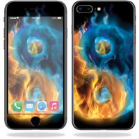 MightySkins Skin Compatible with Apple iPhone 8 Plus - Yin and Yang | Protective, Durable, and Unique Vinyl Decal wrap Cover | Easy to Apply, Remove, and Change Styles | Made in The USA