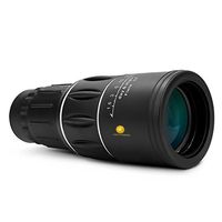 Monocular Telescope, High Powered HD 16x52 Dual Focus Monocular Telescope Monocular Scope Rugged Rubber Armored for Camping Wildlife Hunting Sporting Events Concerts (Black)