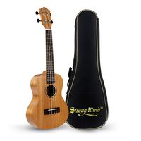 Wooden Kids Toy Concert Ukulele Mahogany 23" Kids Ukulele Guitar With Gig Bag for Toddler Kids Boys Girls Beginner Starter