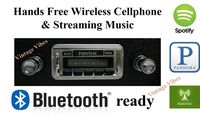 Bluetooth Enabled 1964-1966 GTO, Lemans, Tempest USA-630 II High Power 300 watt AM FM Car Stereo/Radio