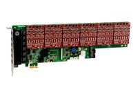 OpenVox A2410E06 24 Port Analog PCI-E Card Base Board + 0 FXS400 + 6 FXO400