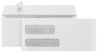 500 No. 9 Double Window Security Envelopes - Designed for Quickbooks Invoices and Business Statements with Self Seal Peel and Seal Flap - Number 9 Size 3 7/8 Inch X 8 7/8 Inch