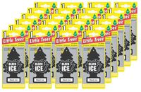Little-Trees Black Ice Little Tree Air Freshener- 24 Pack