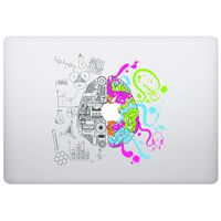 Laptop Notebook Sticker Decal - #2 Brain - Skins Stickers