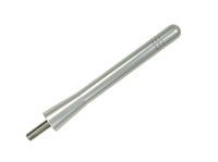 AntennaMastsRus - Made In USA - 4 Inch Silver Aluminum Antenna is Compatible with Jeep Grand Cherokee (2005-2010)