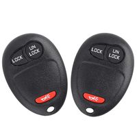 YITAMOTOR 2 Key Fob Replacement for L2C0007T Keyless Entry Remote Compatible for Chevrolet Colorado GMC Canyon Hummer H3 H3T Isuzu i280 i290 i350 i370