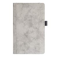 Basde Super Slim and Ultra Lightweight Edition Leather Case Cover Stand Cover for Samsung Galaxy Tab A SM-T515/T510 10.1Inch Tablet Case Slim Stand Cover 2019 (Gray)