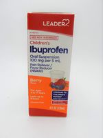 LEADER Ibuprofen Childrens Liquid Berry 4 oz Pack of 1