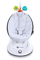 4moms rockaRoo - Compact Baby Swing, Baby Rocker with Front to Back Gliding Motion, Classic Nylon Fabric - from The Makers of The mamaRoo