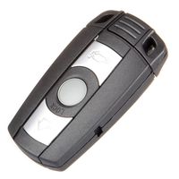 SCITOO Compatible 1PC Uncut keyless Smart Remote Key Fob 3 Buttons Replacement fit BMW 1 3 5 6 7 Series KR55WK491 w/Chip