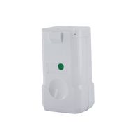 Leviton 8659-V 15 Amp, 250 Volt, Connector, Straight Blade, Hospital Grade, Grounding, Python, White