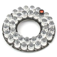 uxcell 36 RED LEDs Light Infrared IR Lamp for CCTV Dome Camera