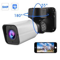 YTVISON IP PTZ PoE Security Bullet Camera Onvif Ethernet, 5.0MP HD 2560x1920P Super HD/180° Pan 55° Tilt/4X Optical Zoom Autofocus/2.8-12mm Lens/IP66 Waterproof Outdoor Indoor Security Camera