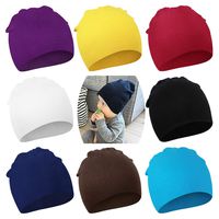 DRESHOW BQUBO 8 Pack Unisex Baby Beanie Hat Infant Baby Soft Cute Knit Cap Nursery Beanie
