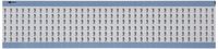 Brady TWM-9-PK Low-Profile Glossy Vinyl-Coated Polyester (B-702), Black on White, Solid Numbers Wire Marker Card (25 Cards)
