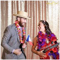 ShinyBeauty Baby Shower Backdrop Photo Backdrop Sequins 8FTx6FT Blush Sequins Backdrop