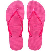 Havaianas Women's Slim  Flip Flop Sandal, Shocking Pink, 11/12 M US
