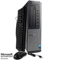 Dell Optiplex 9010 Desktop Computer PC - Intel Quad Core i5 3.2-GHz, 8GB RAM, 1 TB HDD, DVD-RW Drive, Keyboard, Mouse, WiFi, Windows 10 Professional (Renewed)