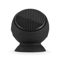 Speaqua Sound Company - 100% Functionally Waterproof Bluetooth Speaker with Built in Internal Storage - Barnacle Plus Series - Manta Ray Black
