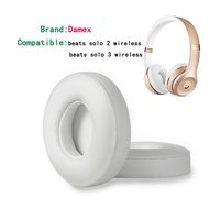 Damex Beats solo2 /3 Wireless Replacement earpads(White)