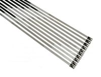 3/16" Stainless Steel Self-Locking Ball Lock Cable Ties (50, 48 Inch)