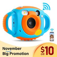 AMKOV Kids Camera Digital Camera for Kids Digital Video Camera 1.77 HD Color Screen 5 MP Beautiful Camera for Kids