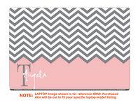 decalrus - Protective Decal for The Acer Convertible ChromeBook 11 R11- CB5-132T / R11-C738T (11.6" Screen) Laptop with Customized Monogram ACchromebookR11-Monogram8