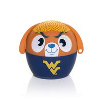 NCAA Bitty Boomer Wireless Bluetooth Speaker, West Virginia Mountaineers