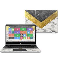 Mightyskins Skin Compatible with Hp Pavilion X360 11" (2017) - Modern Marble | Protective, Durable, and Unique Vinyl Decal Wrap Cover | Easy to Apply, Remove, and Change Styles | Made in The USA