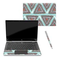Mightyskins Skin Compatible with Hp Pavilion X360 14" (2018) - Aztec Pyramids | Protective, Durable, and Unique Vinyl Decal Wrap Cover | Easy to Apply, Remove, and Change Styles | Made in The USA