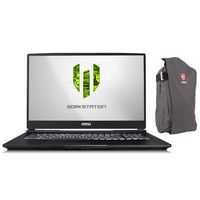 MSI WE75 9TK-875 (Xeon E-2176M, 64GB RAM, 512GB NVMe SSD, NVIDIA Quadro RTX 3000 6GB, 17.3" Full HD, Windows 10 Pro) Workstation Laptop
