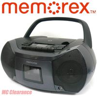 Memorex MP3261 FlexBeats MixBox with CD/Cassette and AM/FM Boombox (Refurbished)