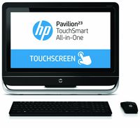 P Pavilion 23-f270 23-Inch TouchSmart All-in-one Desktop (3.4 GHz Intel Core i3-3240 Processor, 6GB DDR3, 1TGB HDD, Windows 8) Black/Silver