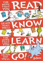 Eureka Dr. Seuss 'The More You Read' Classroom Poster, 13'' W x 19'' H