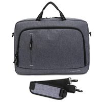 KINGSLONG Laptop Messenger Bag Briefcase 15 15.6 Inch Computer Laptop Shoulder Bag for Men Women with Luggage Strap Carrying Case for Work Business/College/Office/Traveling, Blue