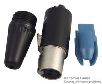 REAN RT4FC-B CONNECTOR, XLR, JACK, 4POS