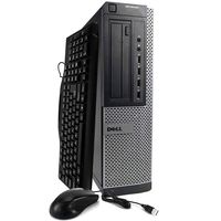 Dell Optiplex 9010 Desktop Computer, Intel Core i5-3470 3.2 GHz, 8 GB RAM, 1 TB SATA HDD, Keyboard & Mouse, Wi-Fi, DVD-RW, Windows 10 (Renewed)