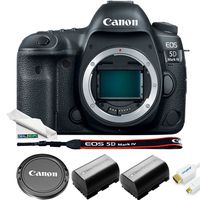 Canon EOS 5D Mark IV DSLR Camera (Body Only) + Basic Accessories Bundle