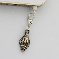 Conch - Cell Phone Dust Plug/ Earphone Jack Plug ,Anti-dust Plug Ear Cap 3.5mm for Iphone Ipod.samsung， Nokia and Htc