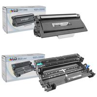 LD Compatible Toner Cartridge & Drum Unit Replacements for Brother TN720 & DR720 (1 Toner, 1 Drum, 2-Pack)