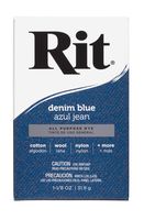 Rit, Denim Blue Purpose Powder Dye, 1-1/8 oz