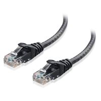 Cable Matters Snagless Cat6 Ethernet Cable (Cat6 Cable, Cat 6 Cable) in Black 150 Feet (Renewed)