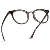 LifeArt Plastic Blue Light Blocking Glasses,Oval Computer Reading Glasses,Transparent Lens,Reduce Headaches&Eyestrain,Stylish for Women +1.25