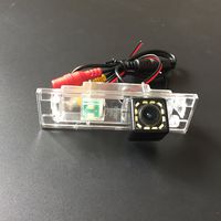 LEDs Car Rear View Camera for BMW 1 E81 E87 E87N M1 F20 F21/ BMW 6 M6 E63 E63N E64 E64N F12 F13 F06/ BMW Z4 E85 E86 E89 & HD CCD Night Vision Waterproof and Shockproof Reversing Backup Camera (12 LED)