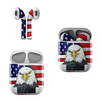 Skin Decals for Apple AirPods - American Eagle - Sticker Wrap Fits 1st and 2nd Generation