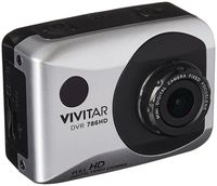 Vivitar DVR786-SIL 1080p HD Waterproof Action Video Camera Camcorder (Silver) with Remote, Helmet & Bike Mounts
