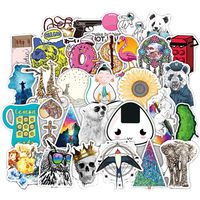100 Pcs Random Vinyl Cute Lovely Trendy Waterproof Non-repetitive Graffiti Stickers Decals Pack for Laptop Water Bottle Car Bumper Skateboard Luggage iPhone Laptop Bike Guitar,Ideal Decals for Gift.