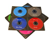 20 CD Binder Refill Pages - 8 Discs/Page