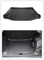 FMtoppeak Black Stereoscopic Trunk Car Mat Car Pad Dedicated Wrangler 4 Door for Jeep Wrangler Professional Converted 2007-2017